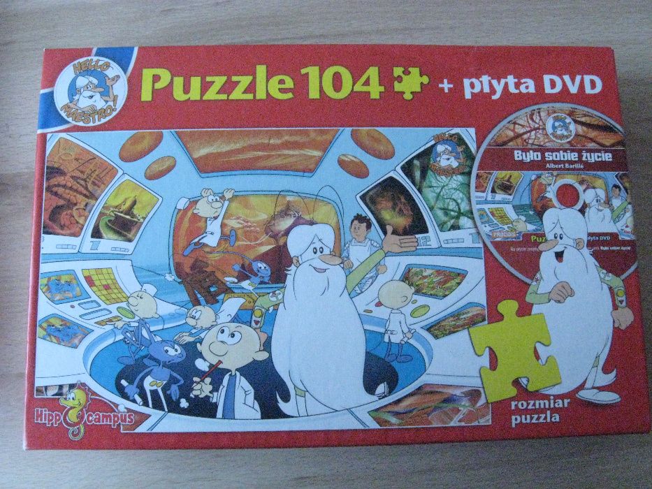 BYŁO SOBIE ŻYCIE Puzzle 104 + płyta DVD