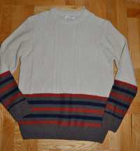236 #Świetny elegancki sweter-acryl i wełna R.M/L