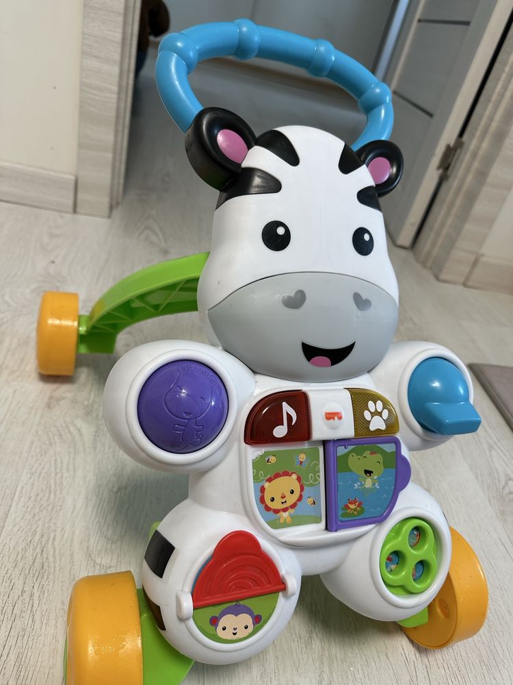 Інтерактивні ходунки Fisher-Price Зебра