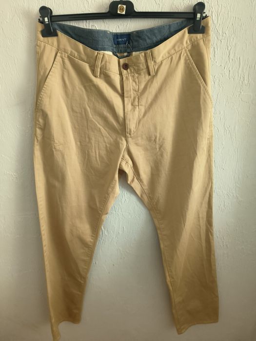 Męskie spodnie Chinos Gant Regular Fit W34 L34