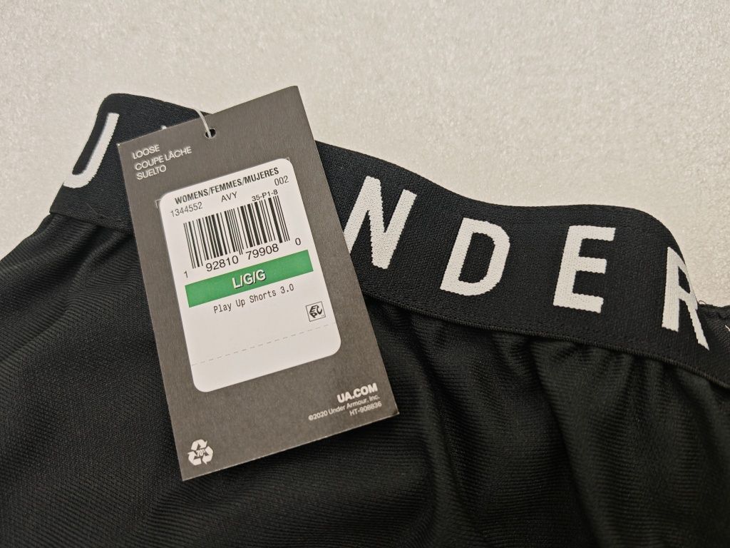 Spodenki rozmiar L fitness fit under armour USA krótkie damskie fitnes