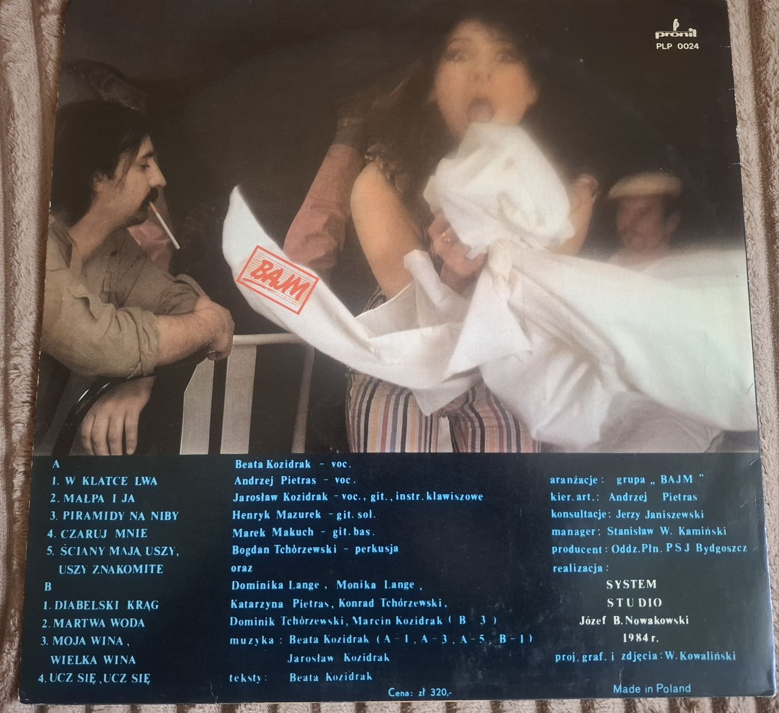 Płyta winylowa Mike Oldfield, Bajm.