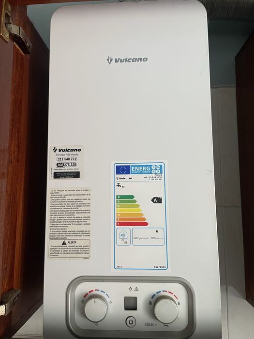 Esquentador Vulcano - Como novo