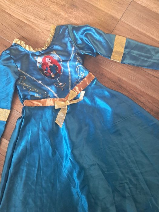Merida waleczna 104 110 przebranie disney bal 4 5 karnawał