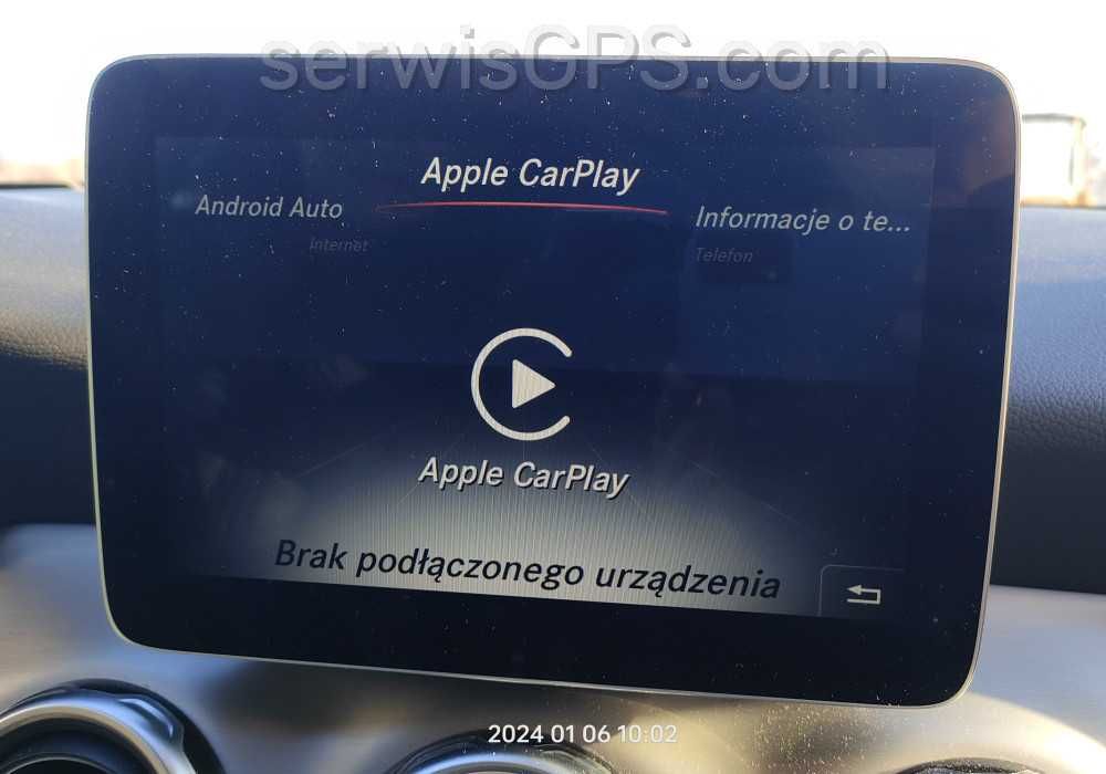 Mercedes Android Auto Apple CarPlay Aktywacja Comand NTG