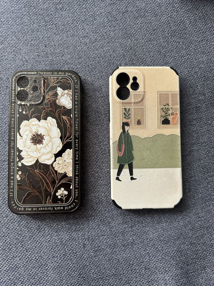 Iphone 12 w kolorze czerwonym + etui