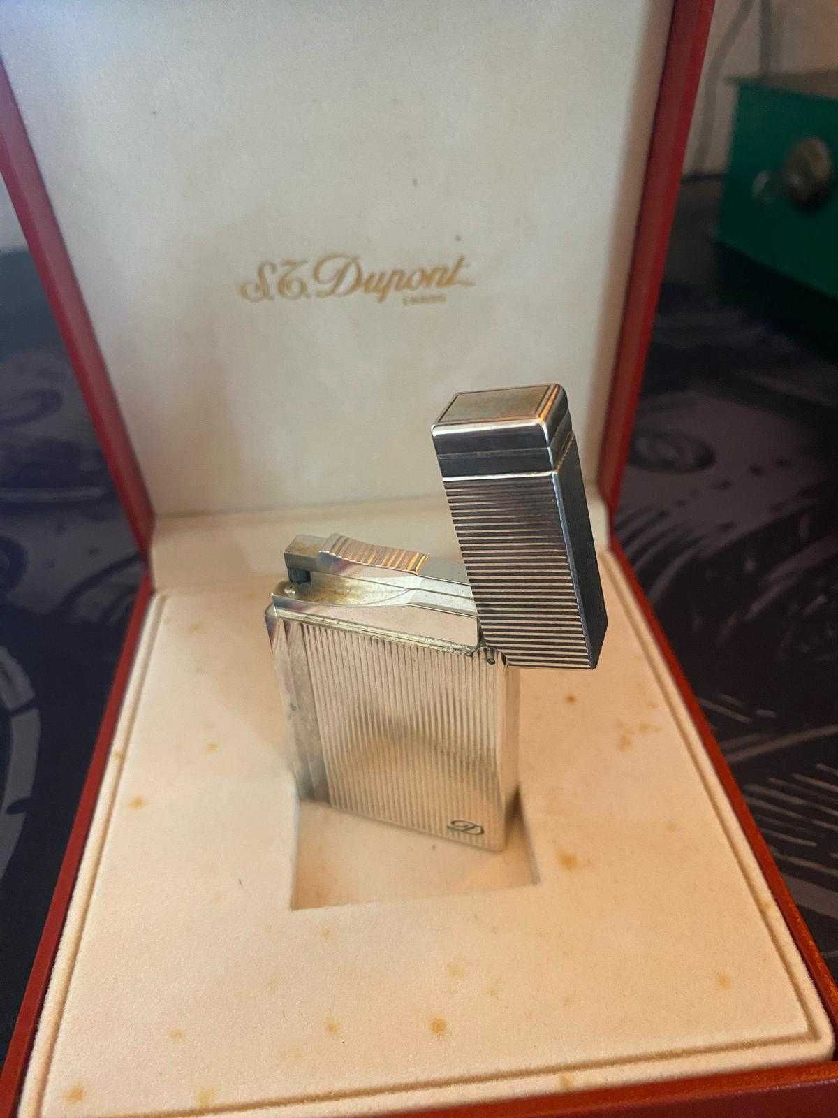 Isqueiro S.T. Dupont - Folheado a Prata