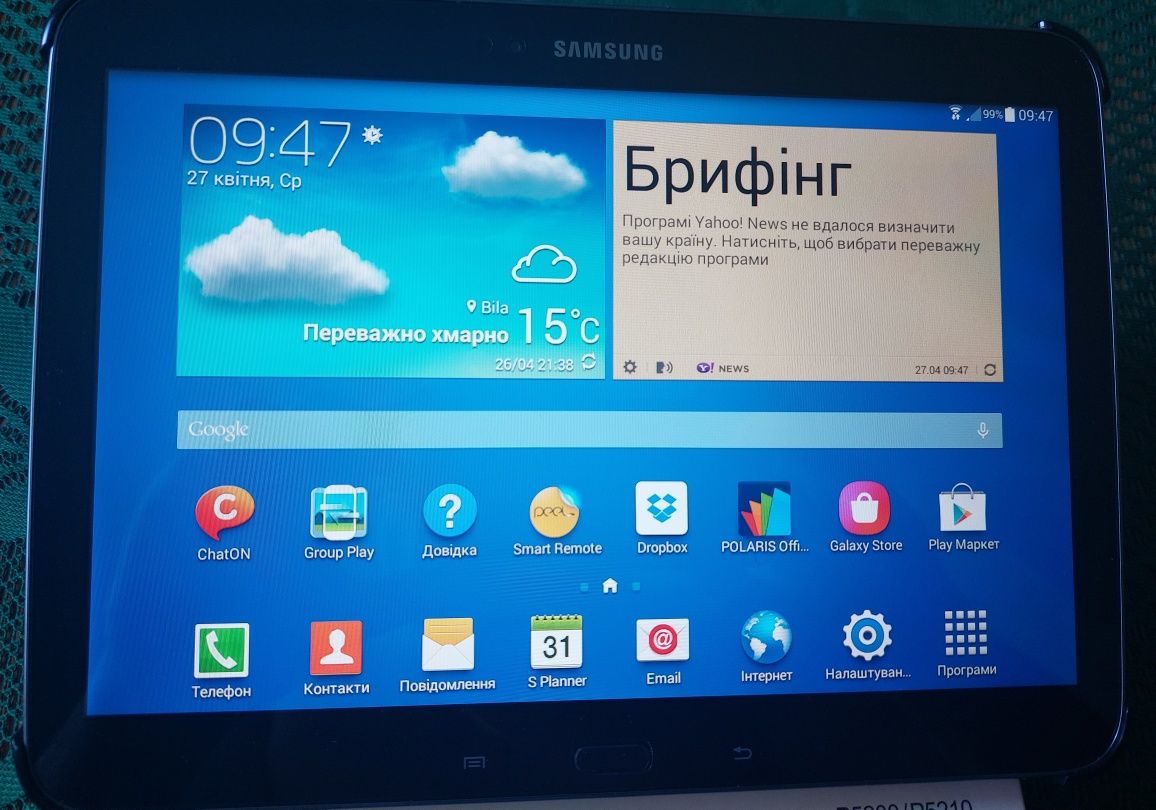 Планшет Samsung Galaxy Tab 3 (GT-P5210) 10.1"