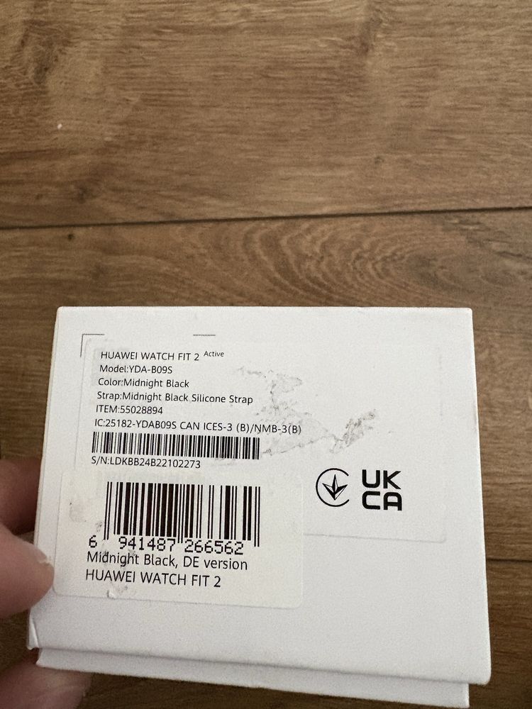 Smartwatch HUAWEI Watch Fit 2 Aktywny GPS Czarny