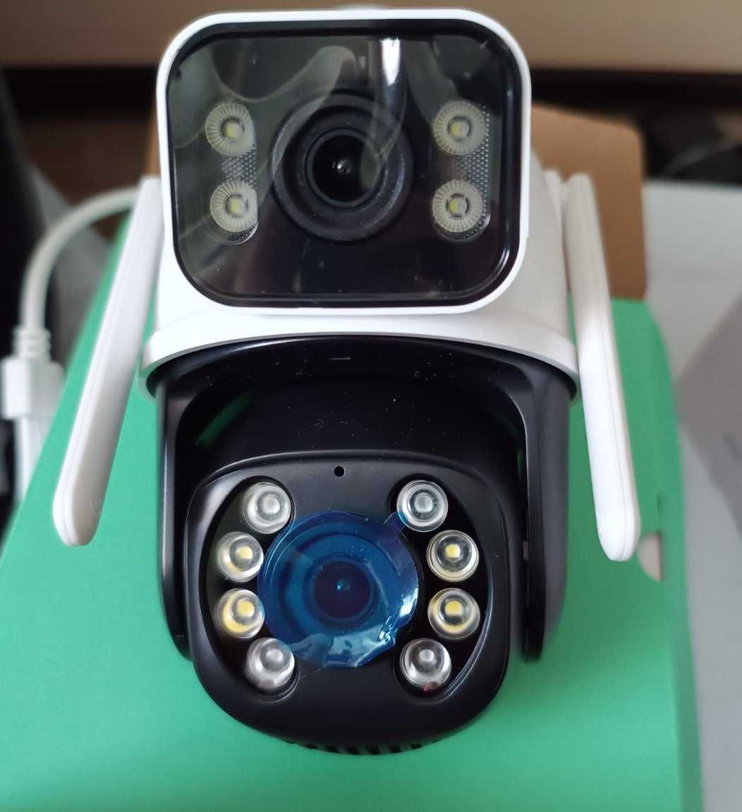 Роботизована подвійна поворотна камера BESDER ANBIUX Dual ICSee 4-8МP