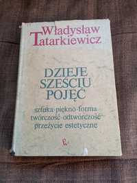 Książka Władysław Tatarkiewicz Dzieje sześciu pojęć