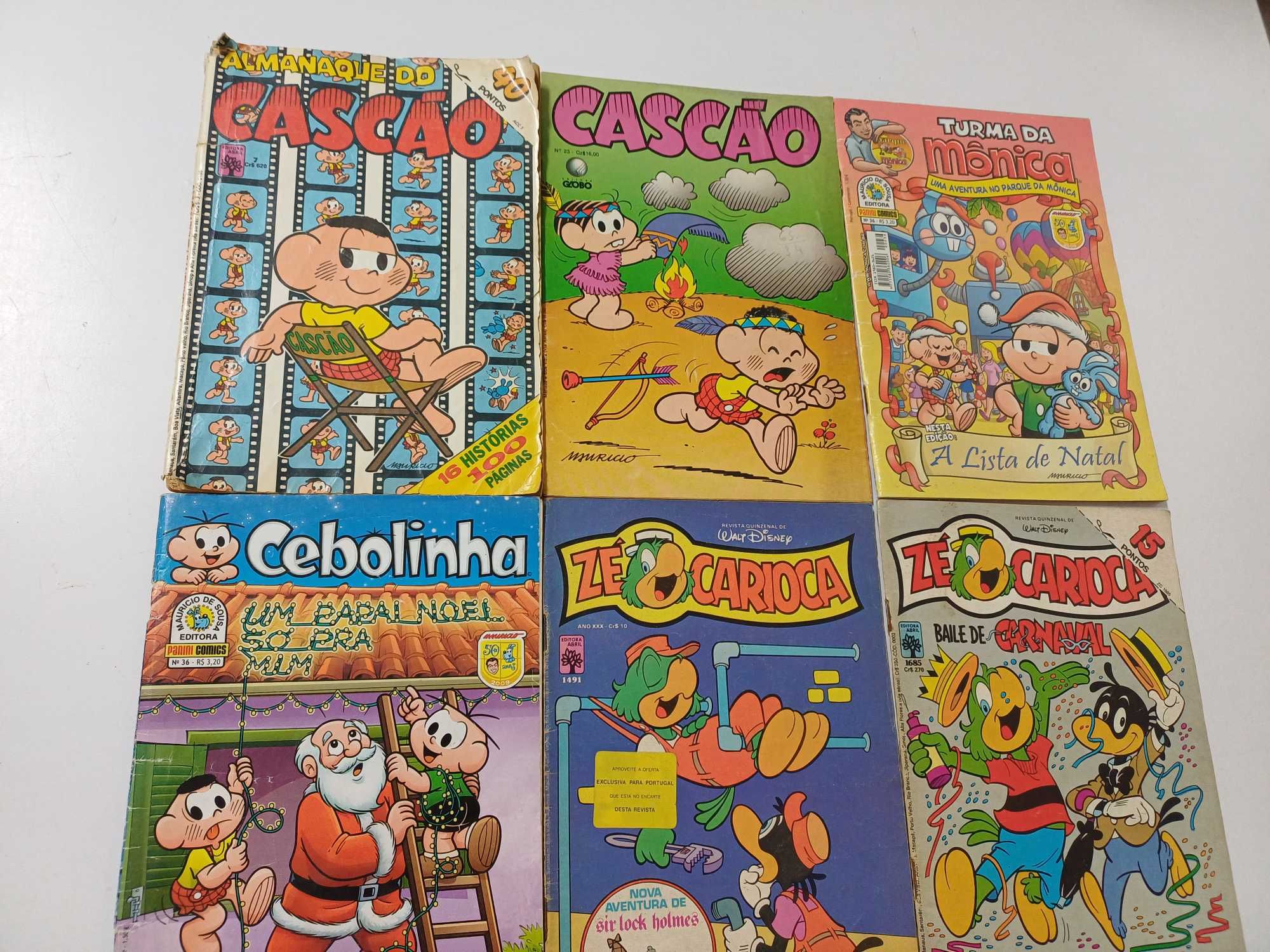 Livros de banda desenhada 8 unidades