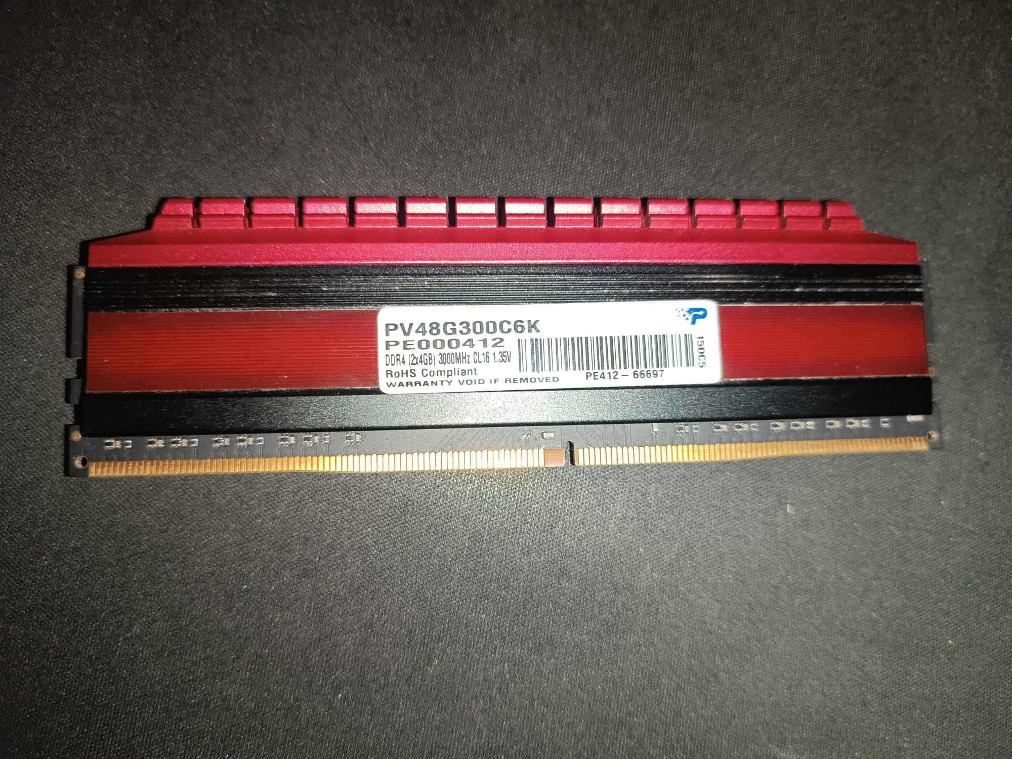 Pamięć Patriot Viper 4, DDR4, 4GB, 3000MHz, CL16