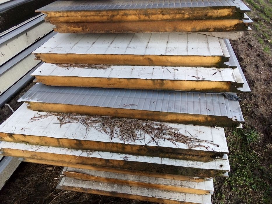 Plyta obornicka warstwowa ścienna 6cm pianka pir