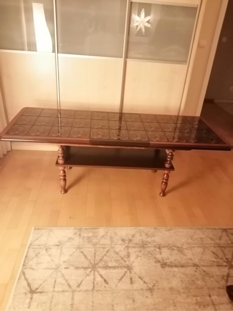 Stolik drewniany rozkładany