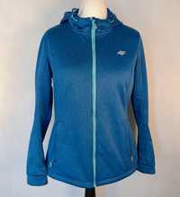 Kurtka Niebieska Sportowa Softshell Damska 4F L