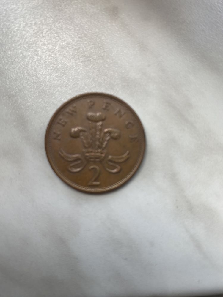 Moneta 2 new Pence 1981 rok Elizabeth II