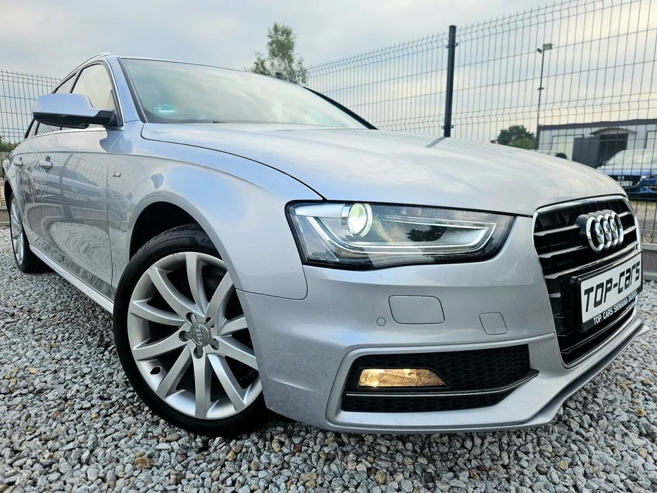 Audi A4 2.0TDI 190KM S line Led Navi Bi ksenon Alu 18 Serwis Zarejestrowana