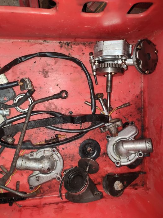 Glowica  napinacz  stator polaris 455 diesel