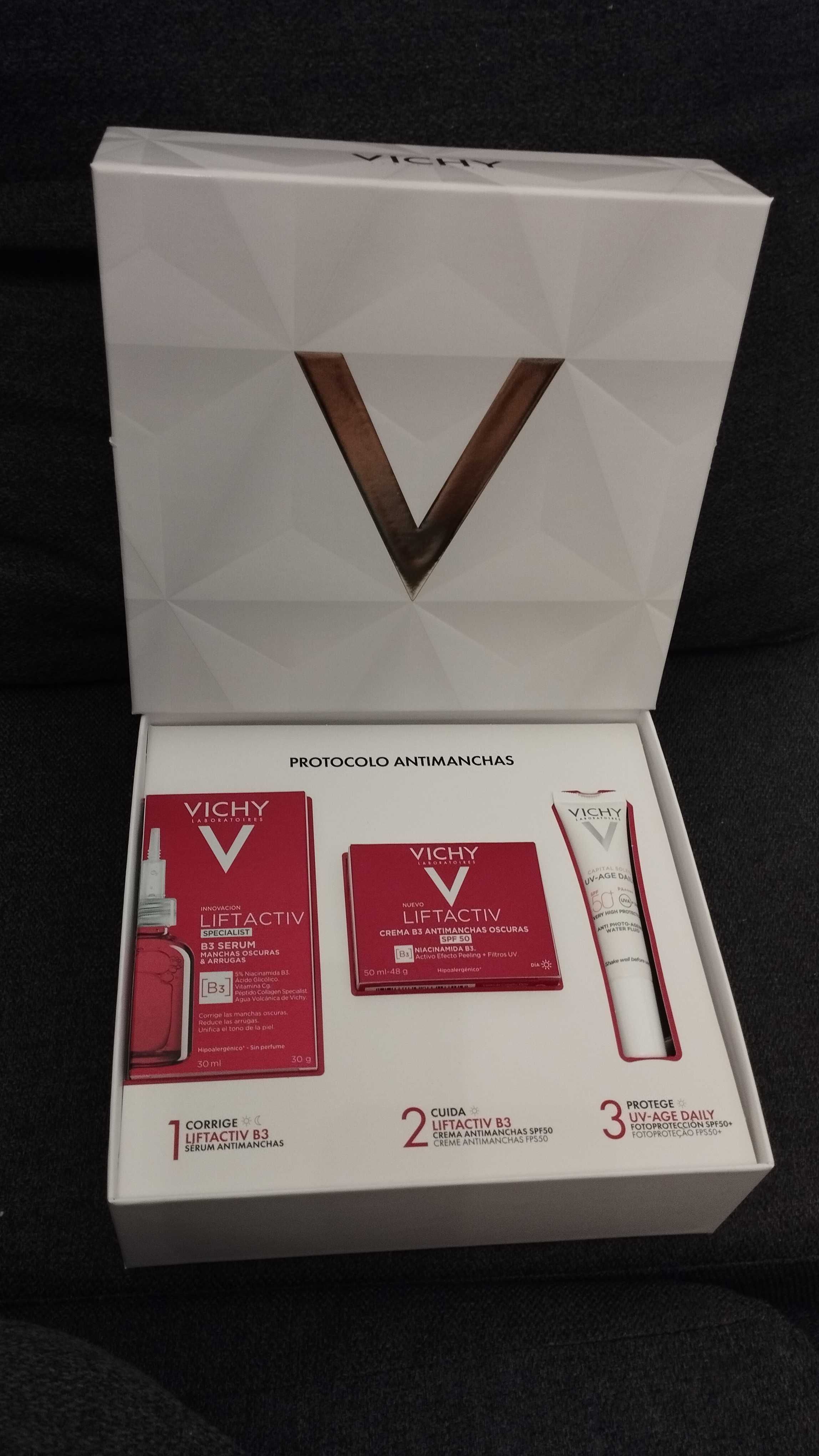 VICHY LIFTACTIV B3 CREME+SP B3 Sérum+ Fotoprotetor SPF50+ 15ml.