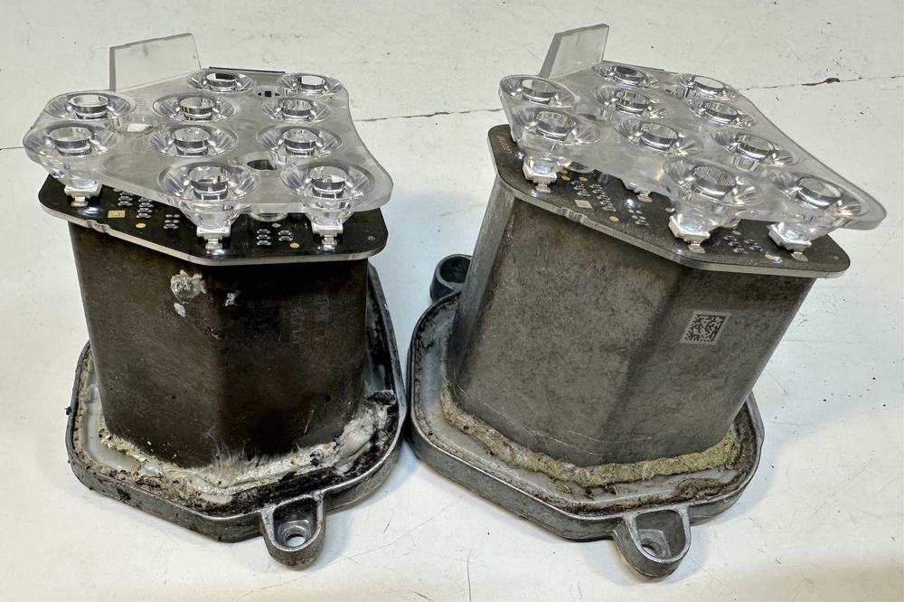 блок led поворота левой фары Bmw 5 f10 модуль 2010 2011 2012 2013 год