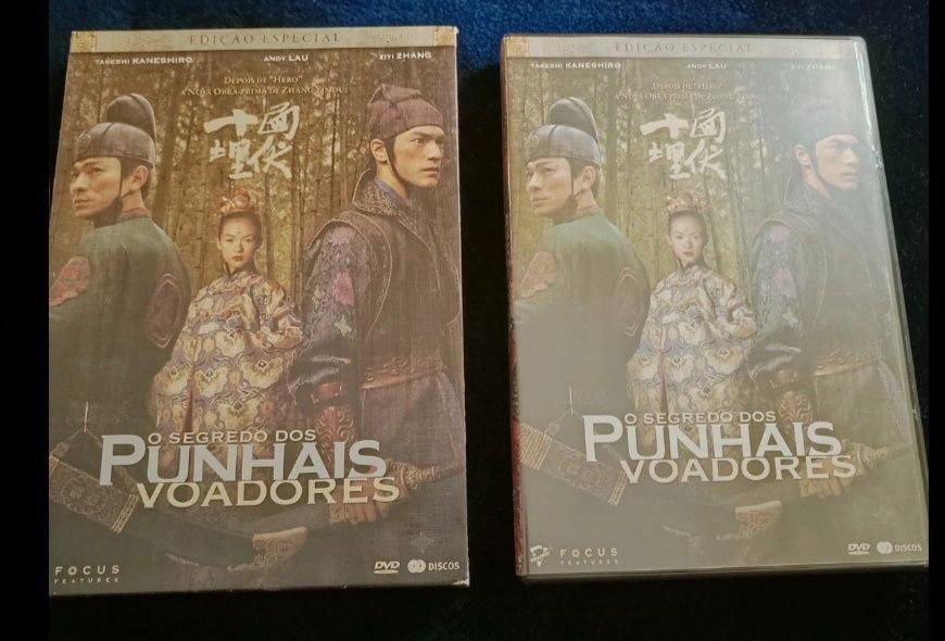 DVD edição especial colecionador o segredo dos punhais voadores
