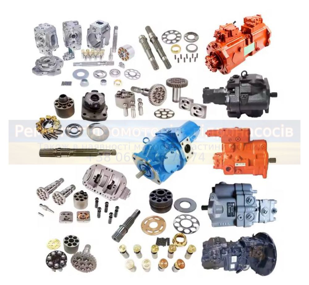 Гідронасоси Sauer-Danfoss A10VO, A10VSO, A4VG + Ремонт, запчастини