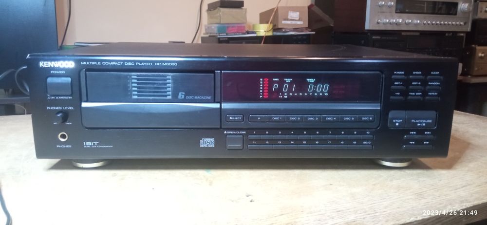 Odtwarzacz CD ze zmieniarką Kenwood DP-M6060