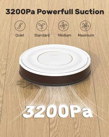 Verefa Odkurzacz V60 Pro robot z automatyczną stacją