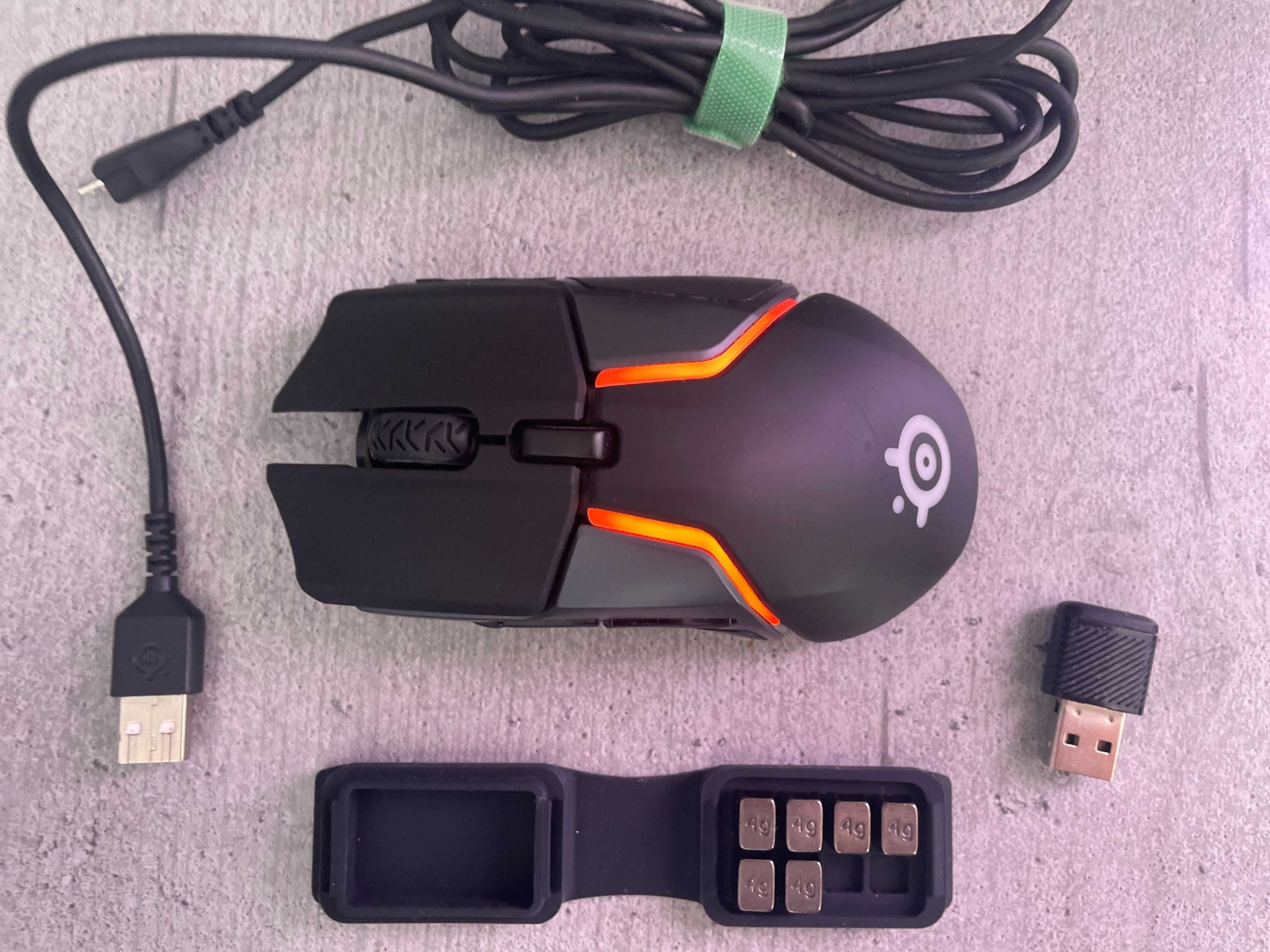 Bezprzewodowa mysz komputerowa SteelSeries Rival 650