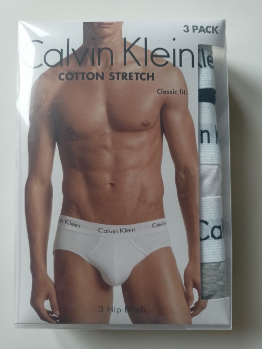 Calvin Klein slipy męskie rozmiar M -3PACK
