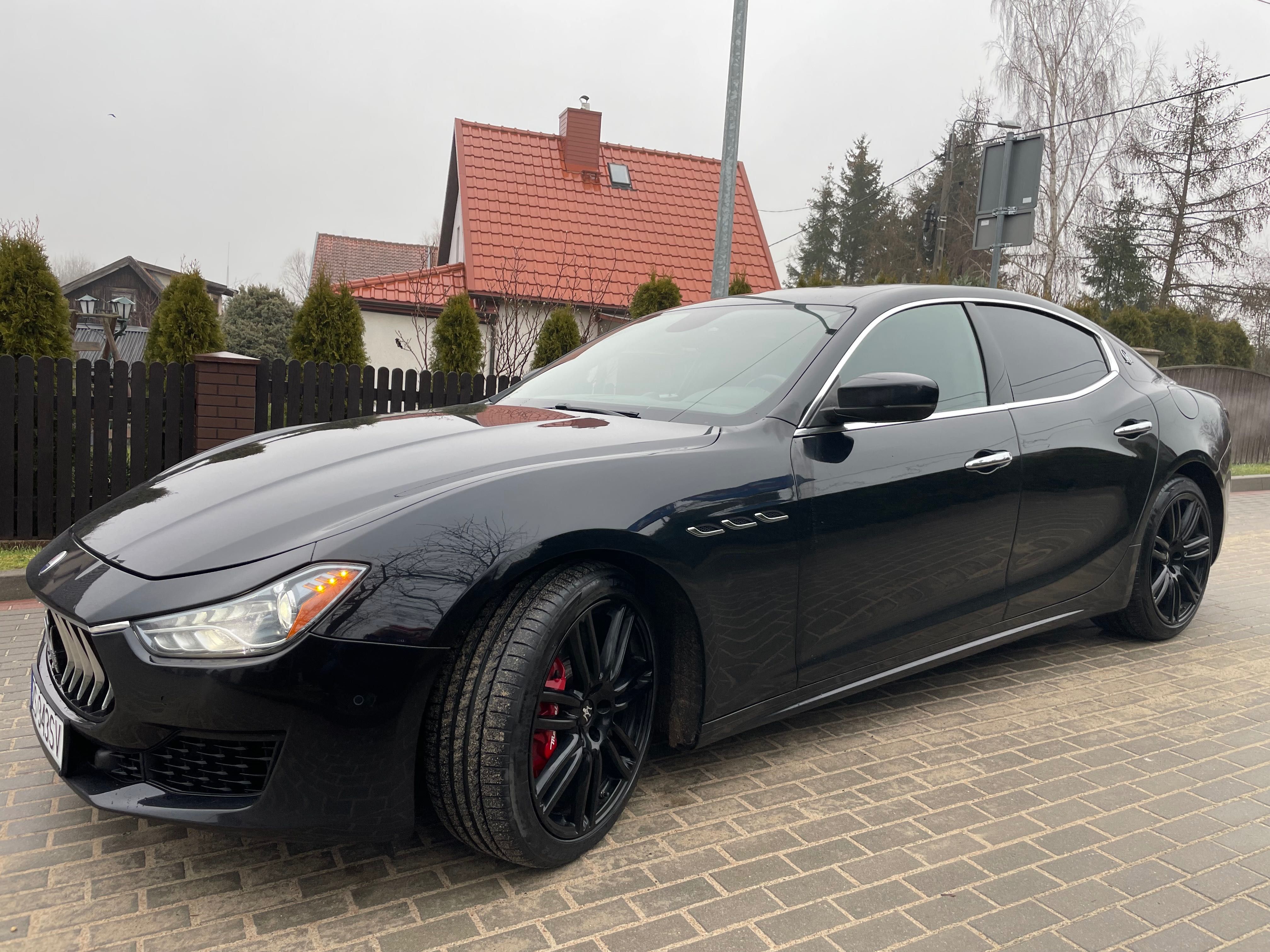 Piękne Maserati Ghibli SQ4.Gran Lusso . 3.0 Benzyna 430 KM. Zamiana