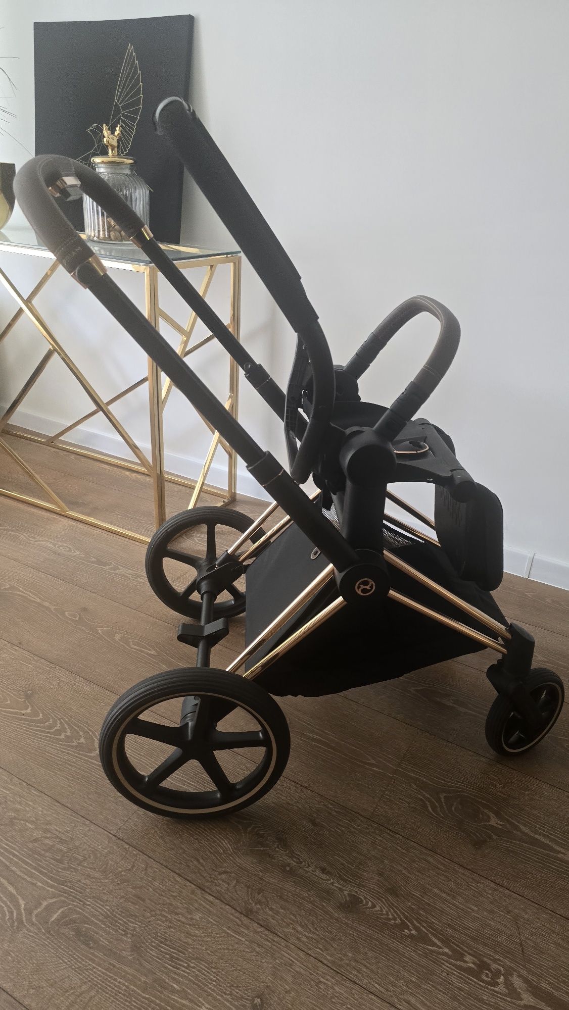 Stelaż cybex priam 4.0 rose gold na gwarancji