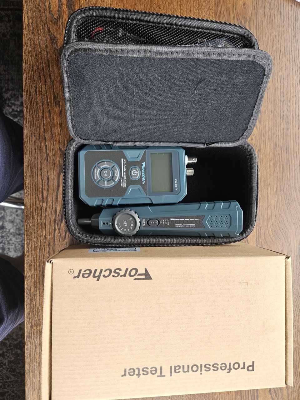 Tester sieci LAN szukacz par przewodów FS8114 Forscher