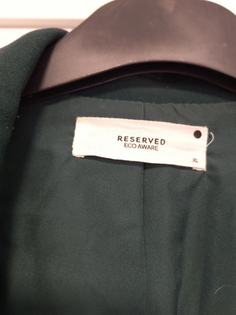 Marynarka Reserved XL butelkowa zielen