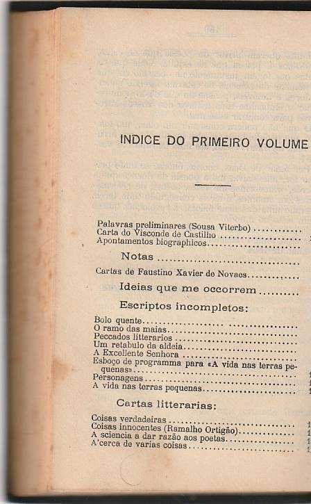 Inéditos e esparsos I e II-Júlio Diniz-J. Rodrigues & Cª