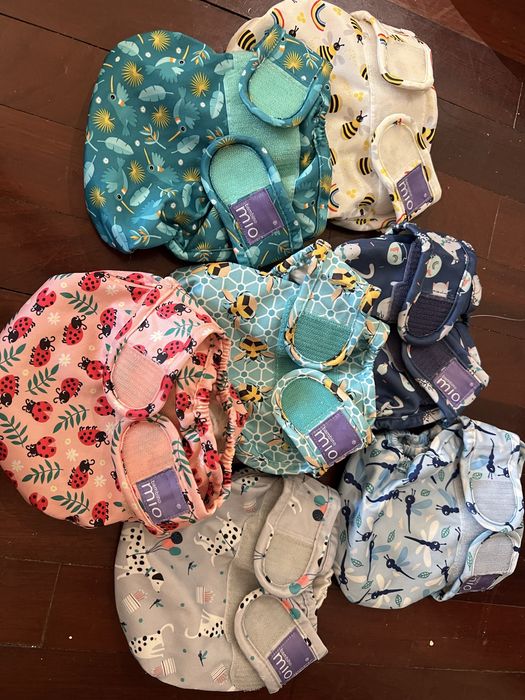 Fralda Capa Reutilizável Bambino Mio MioSoft