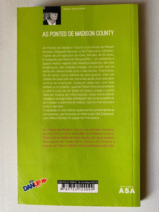 As Pontes de Madison County, de Robert James Waller