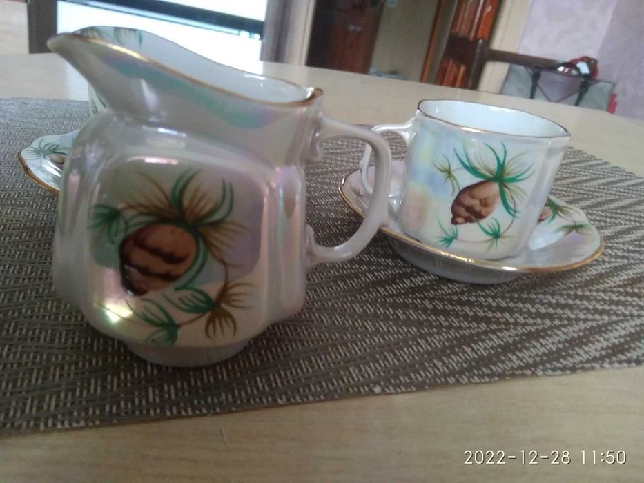 Кофейный сервиз Коростень, новый  комплект