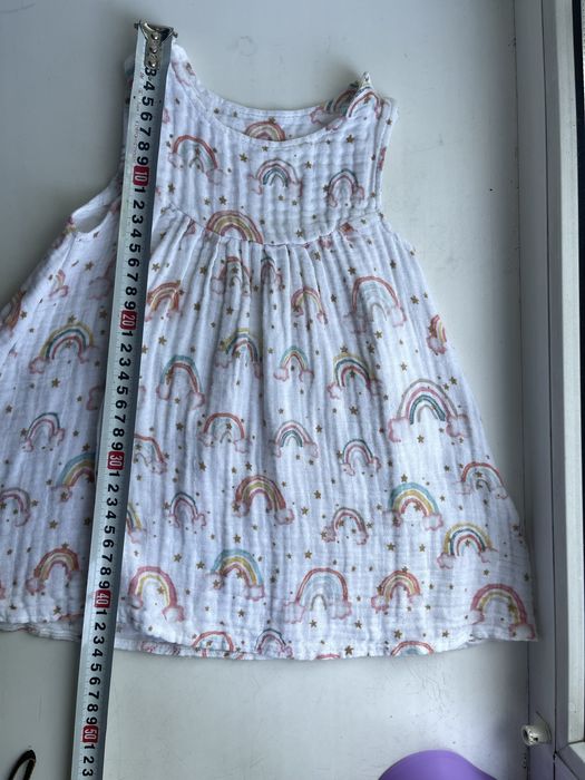 Набір сукня шорти муслін на спеку