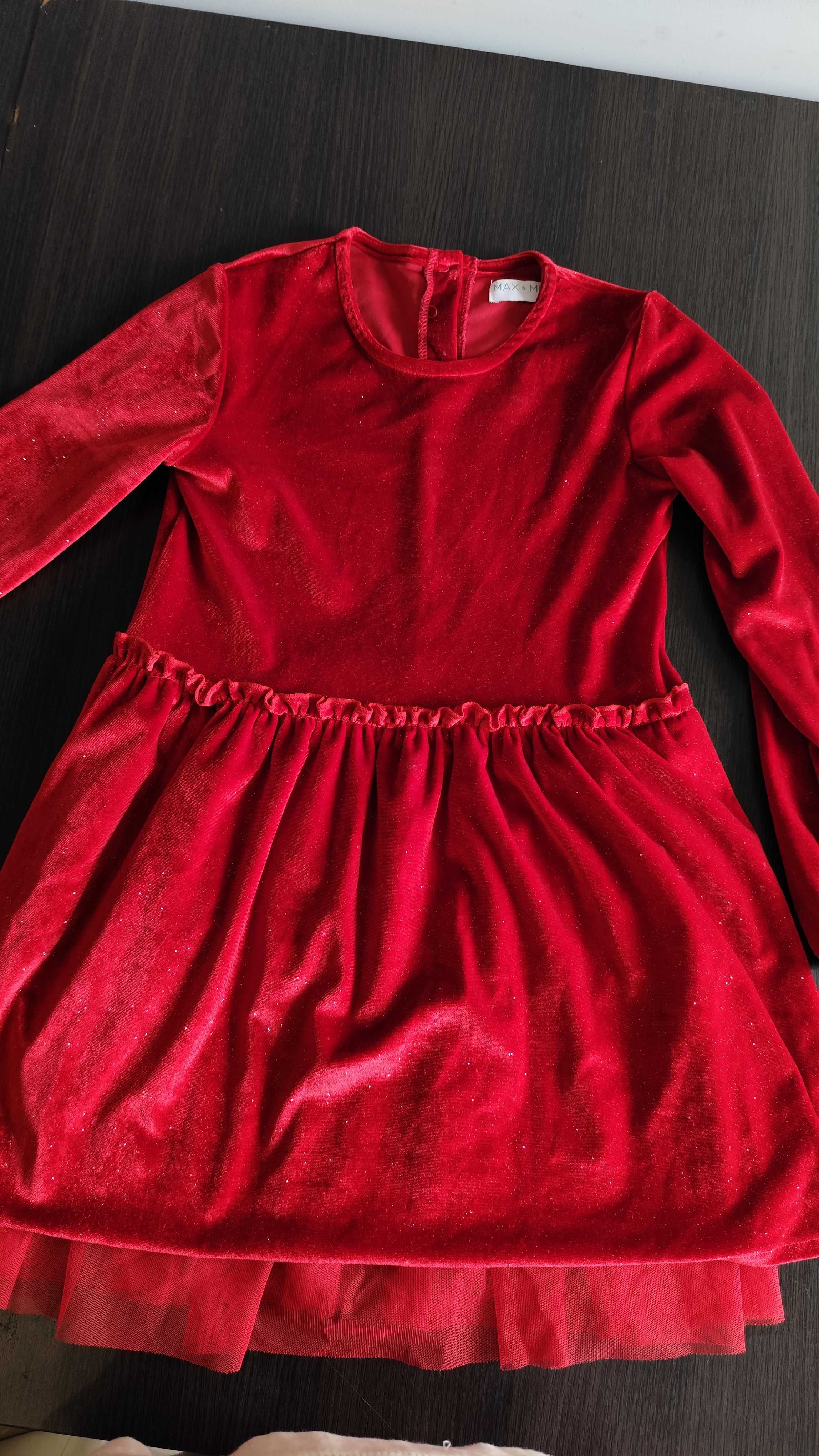 Czerwona sukienka 128