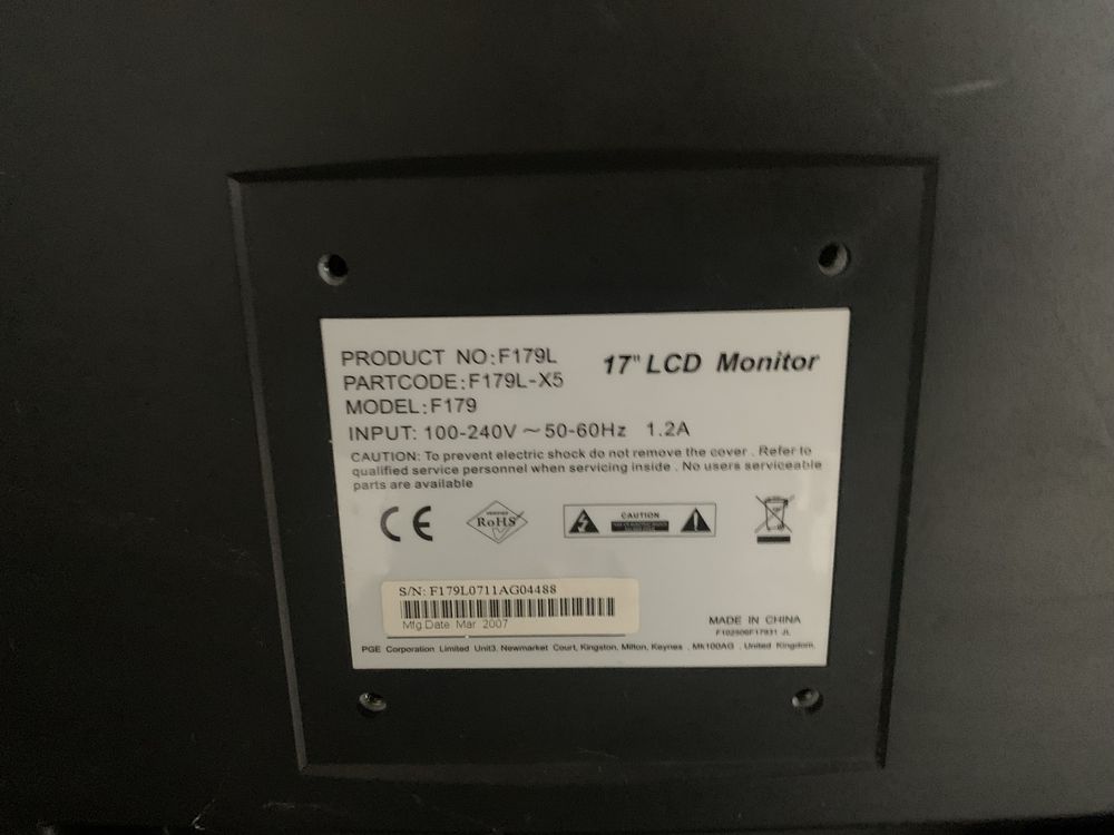 Monitor 17 sprawny