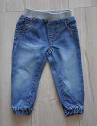 F&F spodnie jeans bdb rozm. 86