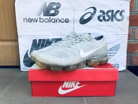 Кроссовки Nike Air Vapormax Flyknit Pure Platinum tn + для тренировок