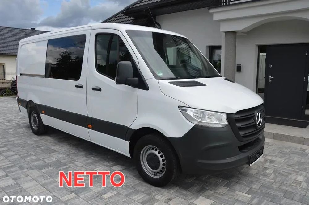 Mercedes-Benz Sprinter  2.2 CDI 907 Doka/Brygadówka 1wł Nowy Model NAVI Stan Jak Nowy!!!
