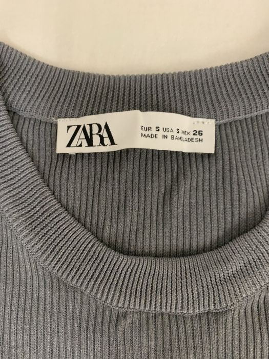 Szary top Zara r.S