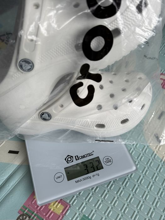 Сабо Crocs Classic Platform 39 р 25,0 см шльопанці жіночі білі M6 M7