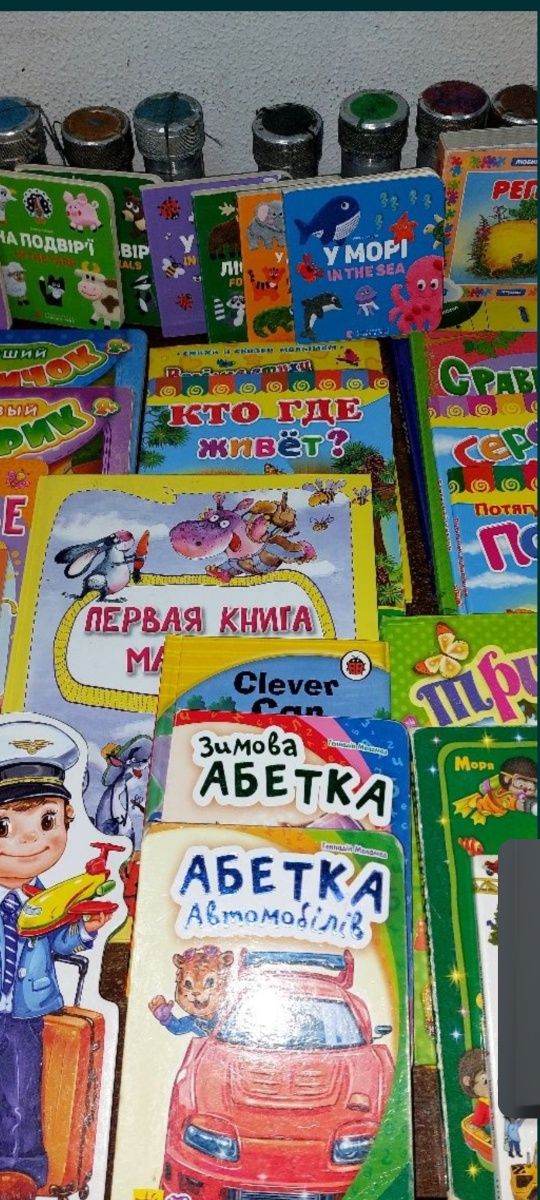 Детские книги 30 шт + деревянные пазлы одним лотом