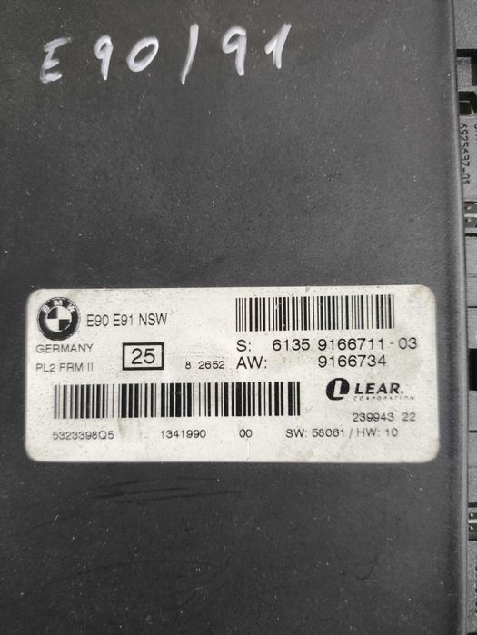 Modulo de Luzes BMW E90/E91   916.6711