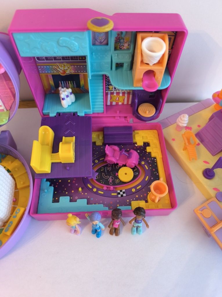 Wieczór gier, zestaw piłkarski, słoneczna plaża Polly Pocket
